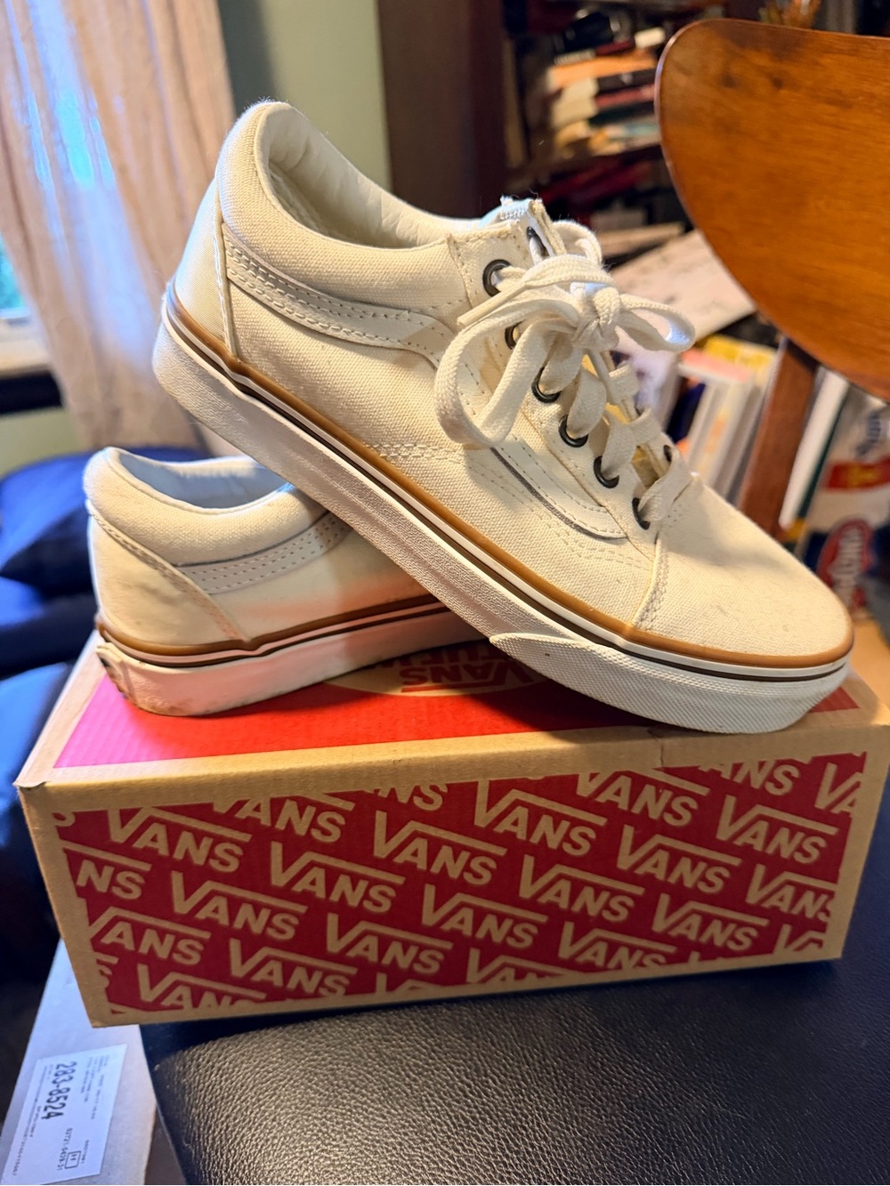 Vans Old Skool All White size 6.5